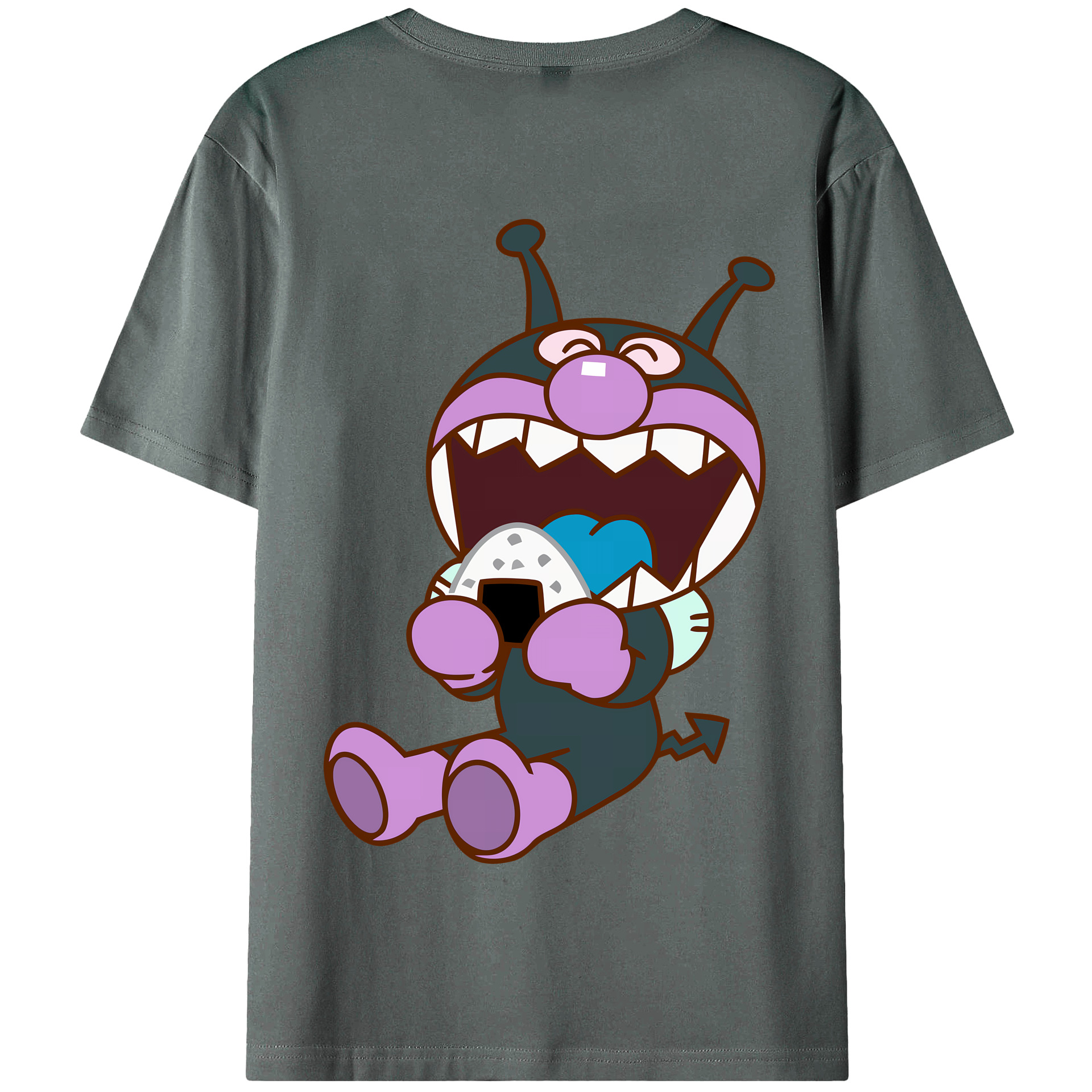 （画像用） アンパンマン Anpanman 綿100％半袖Tシャツ（背面プリント）
